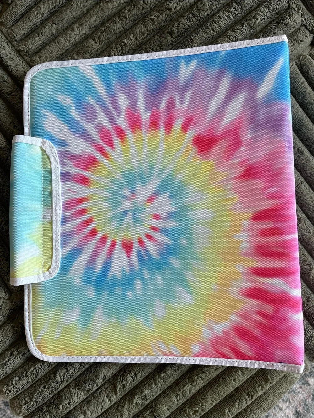 Colorful Tie-Dye Binder from Pottery Barn Teen - Great condition
